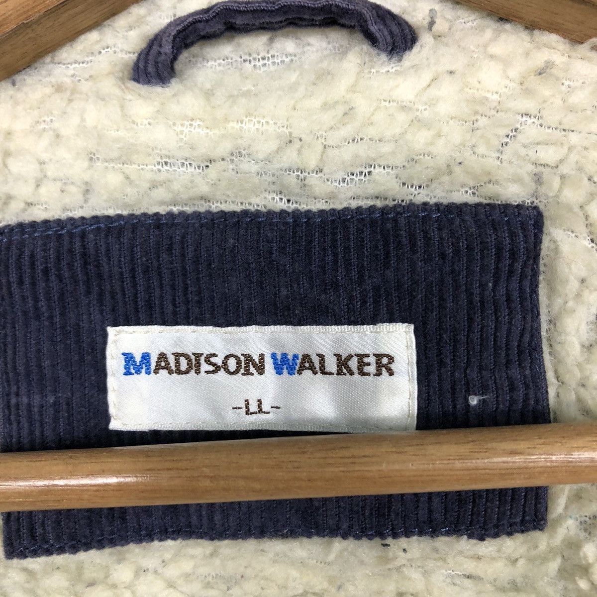 Issey Miyake Vintage Biker Corduroy Jacket Madison Walker Sherpa Blanket Size US L / EU 52-54 / 3 - 13 Thumbnail