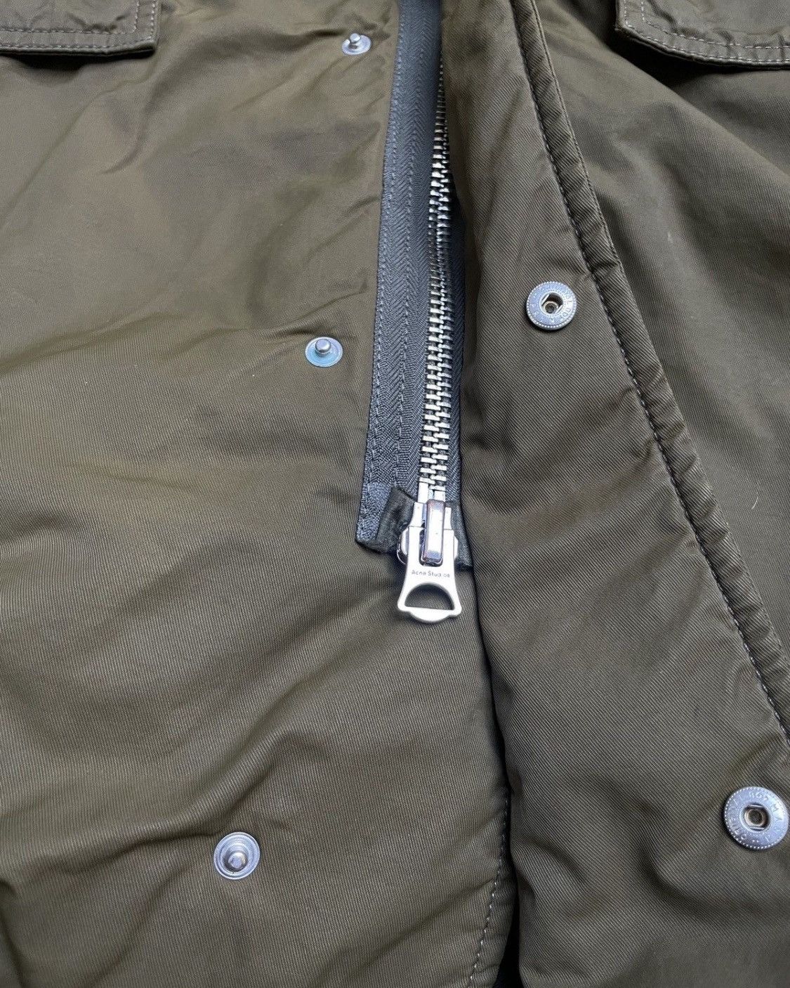 Acne Studios 🌹💫AW15 ACNE STUDIOS MONTREAL PARKA KHAKI DESIGNER Size US M / EU 48-50 / 2 - 17 Thumbnail