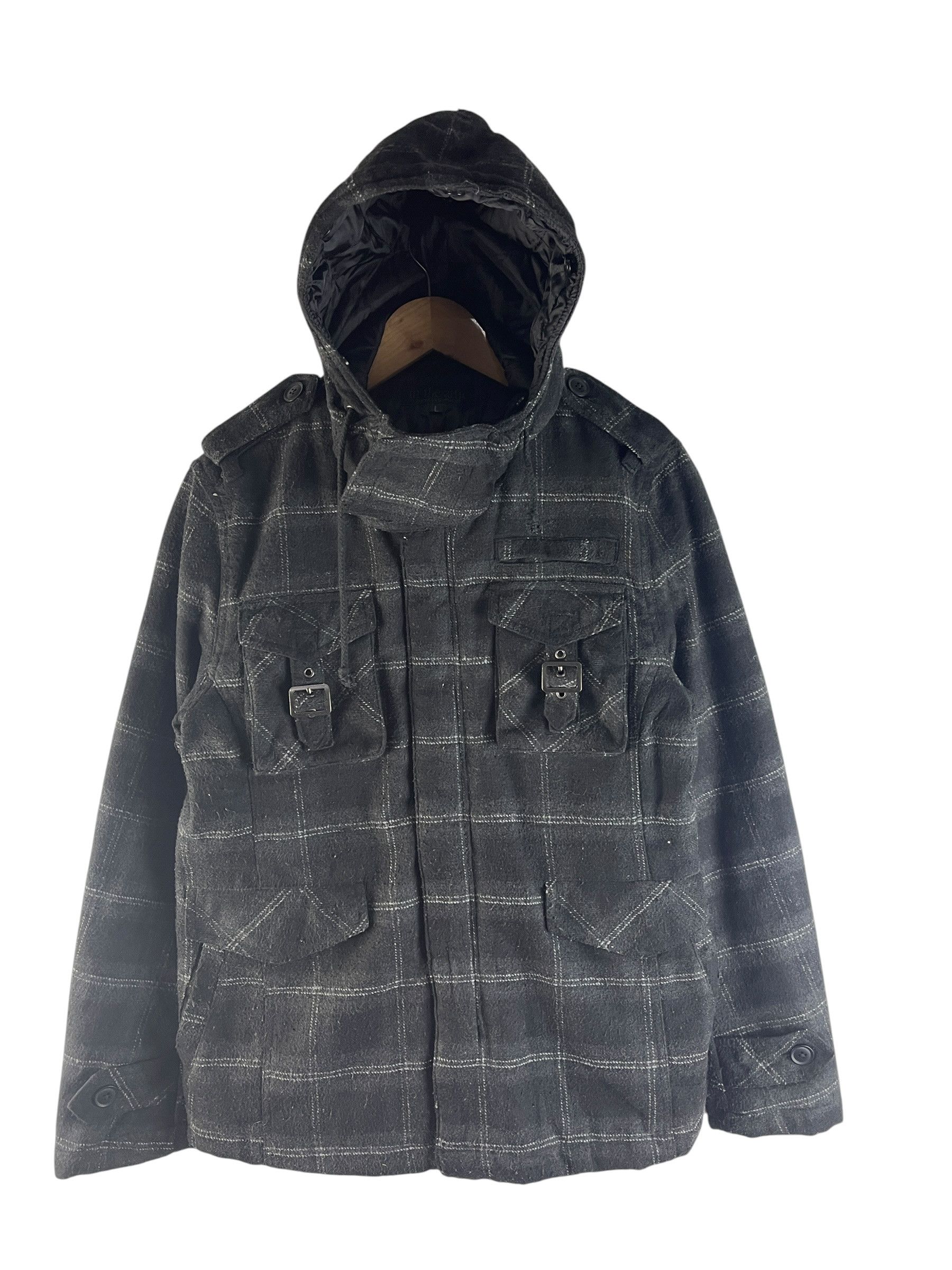 In The Attic Vintage In The Attic Rockers Garment Hooded Military Jacket Size US S / EU 44-46 / 1 - 2 Thumbnail