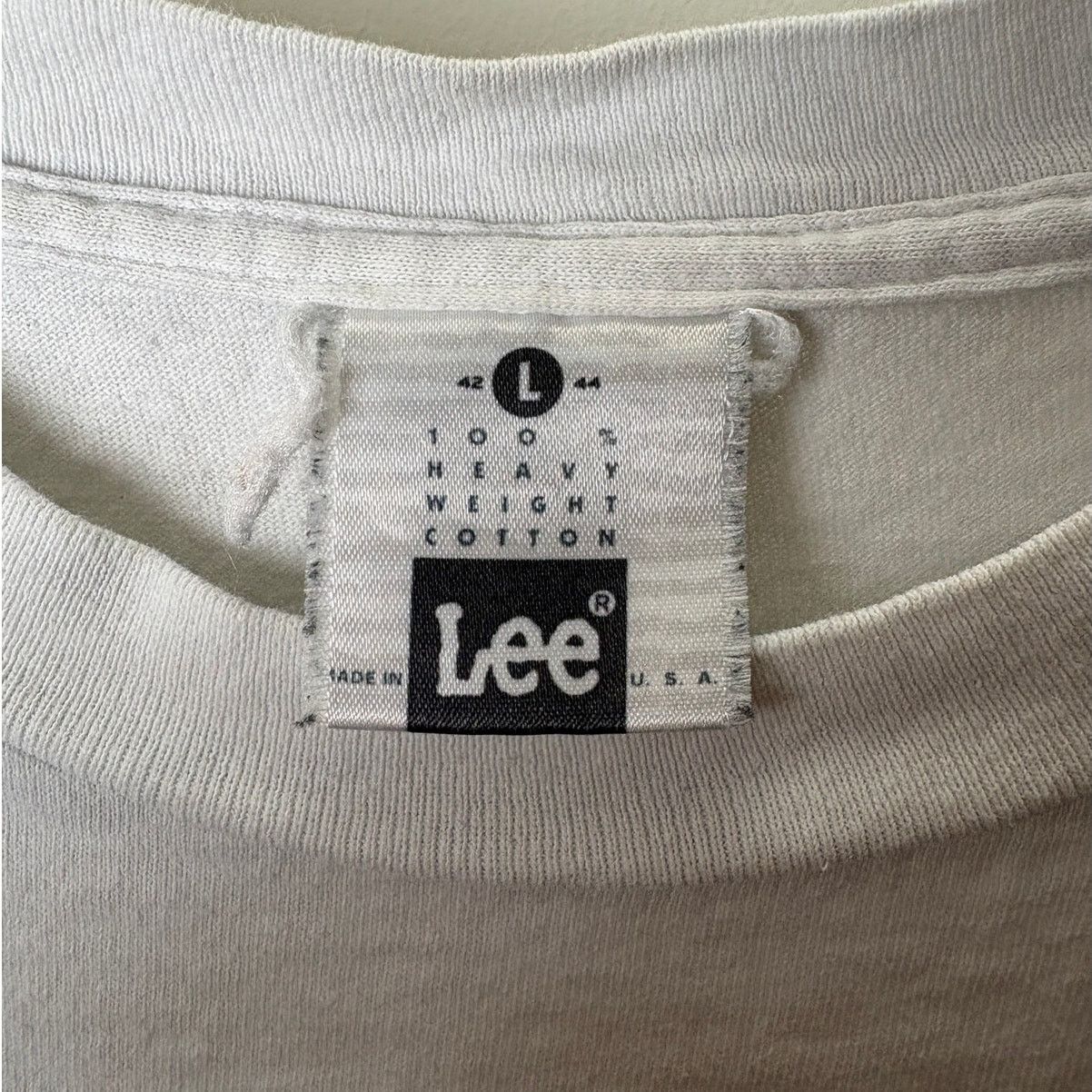 Lee Leukemia Walk-A-Thon Vintage Dino Tee - L - Lee Heavyweight Size US L / EU 52-54 / 3 - 6 Thumbnail