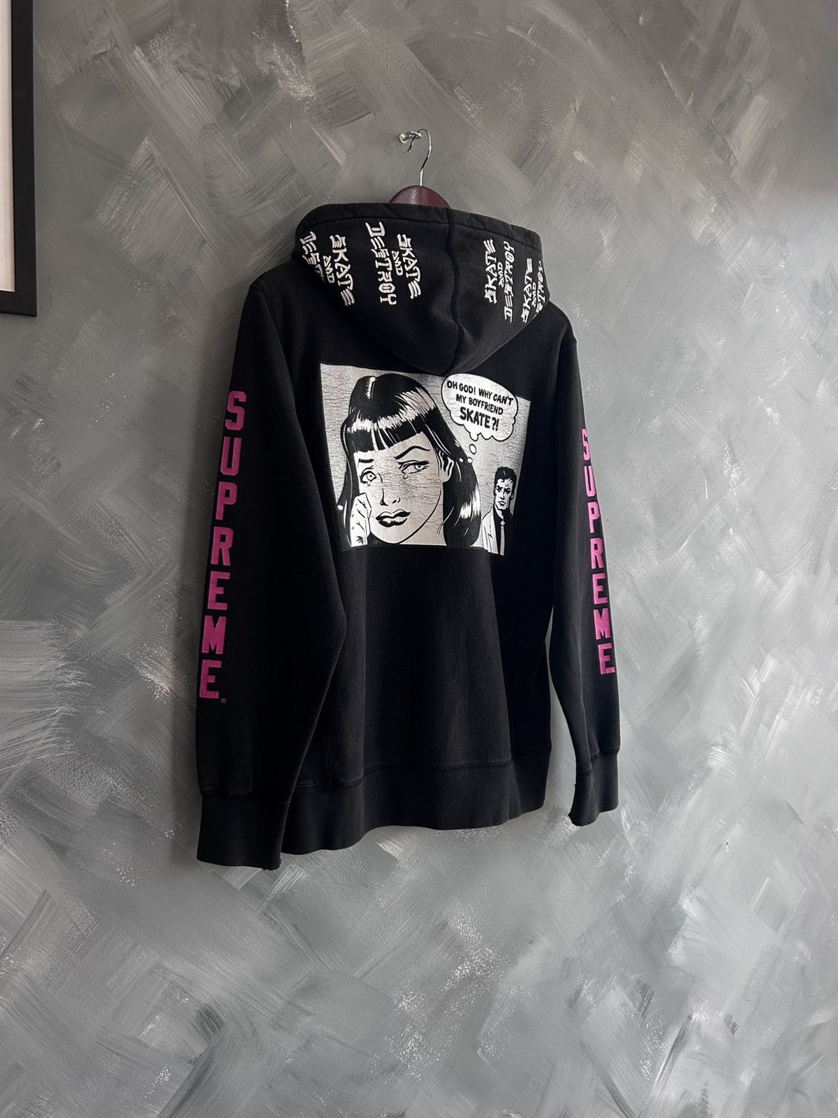 Supreme × Thrasher Supreme x Thrasher Boyfriend Hoodie Size US M / EU 48-50 / 2 - 2 Thumbnail