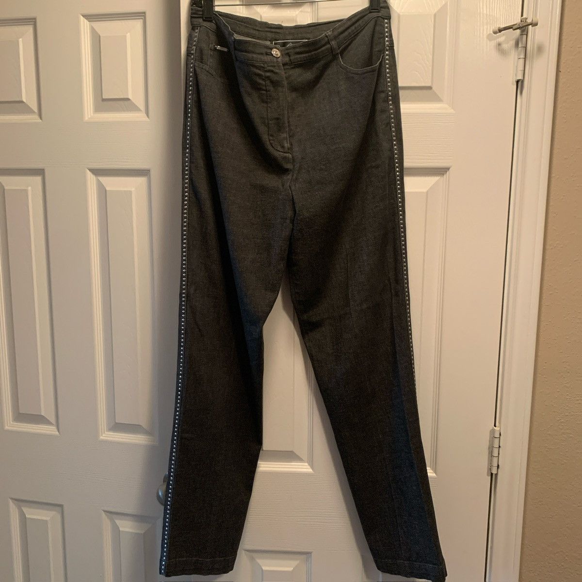 St. John VGC st.john sport x Marie Gray Char grey stretch jeans 6 Size 28" / US 6 / IT 42 - 12 Thumbnail