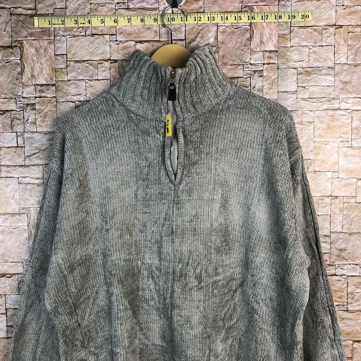Japanese Brand MRD Grey Sweater vintage #A780 Size US XL / EU 56 / 4 - 5 Thumbnail