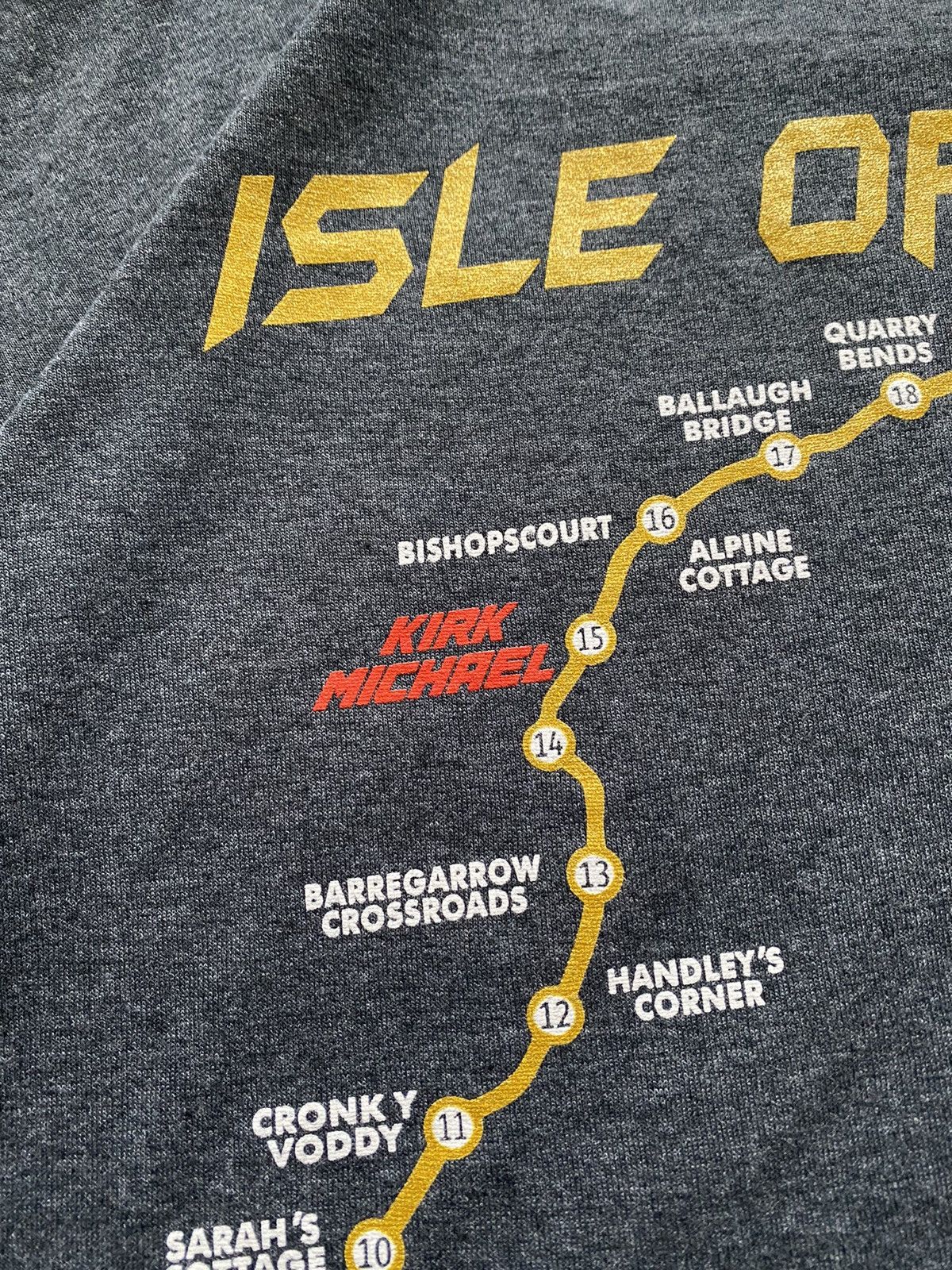Formula 1 × Vintage Isle of Man Road Racing T Shirt Capital of the World 2024 Size US XL / EU 56 / 4 - 9 Thumbnail