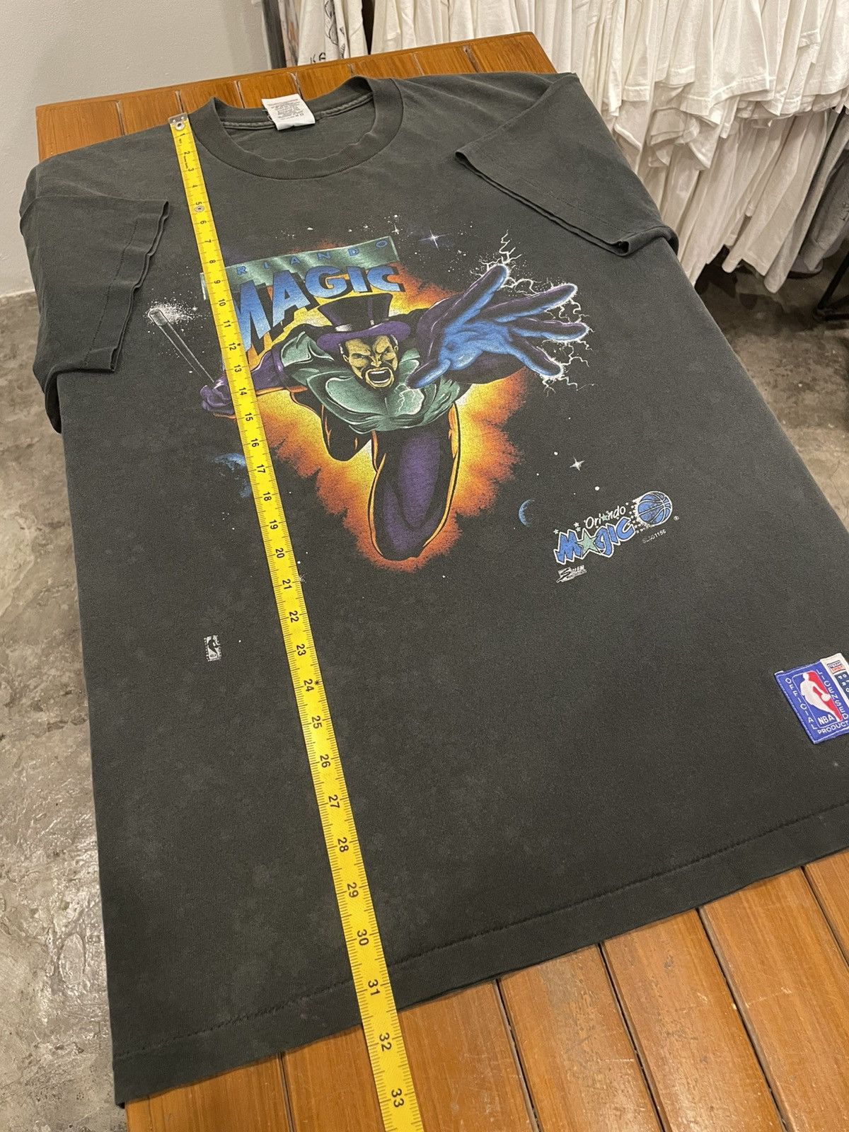 NBA Vintage 90s Salem Sportswear Orlando Magic T-Shirt Size US XL / EU 56 / 4 - 13 Thumbnail