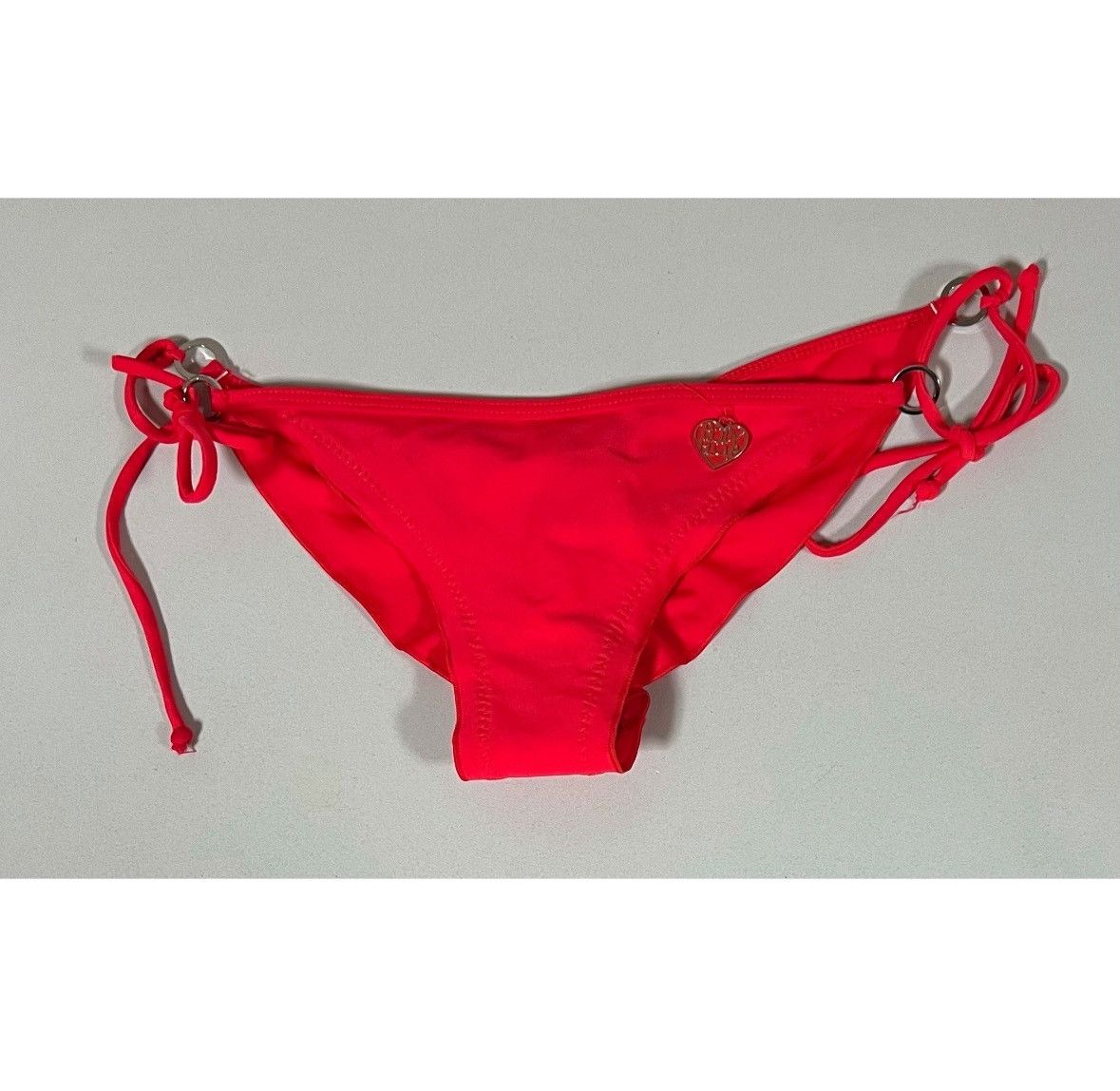 Body Glove × Designer × Vintage Body Glove Red Ruched String Bikini Swim Bottoms Size S ❤️✨ Size ONE SIZE - 1 Thumbnail
