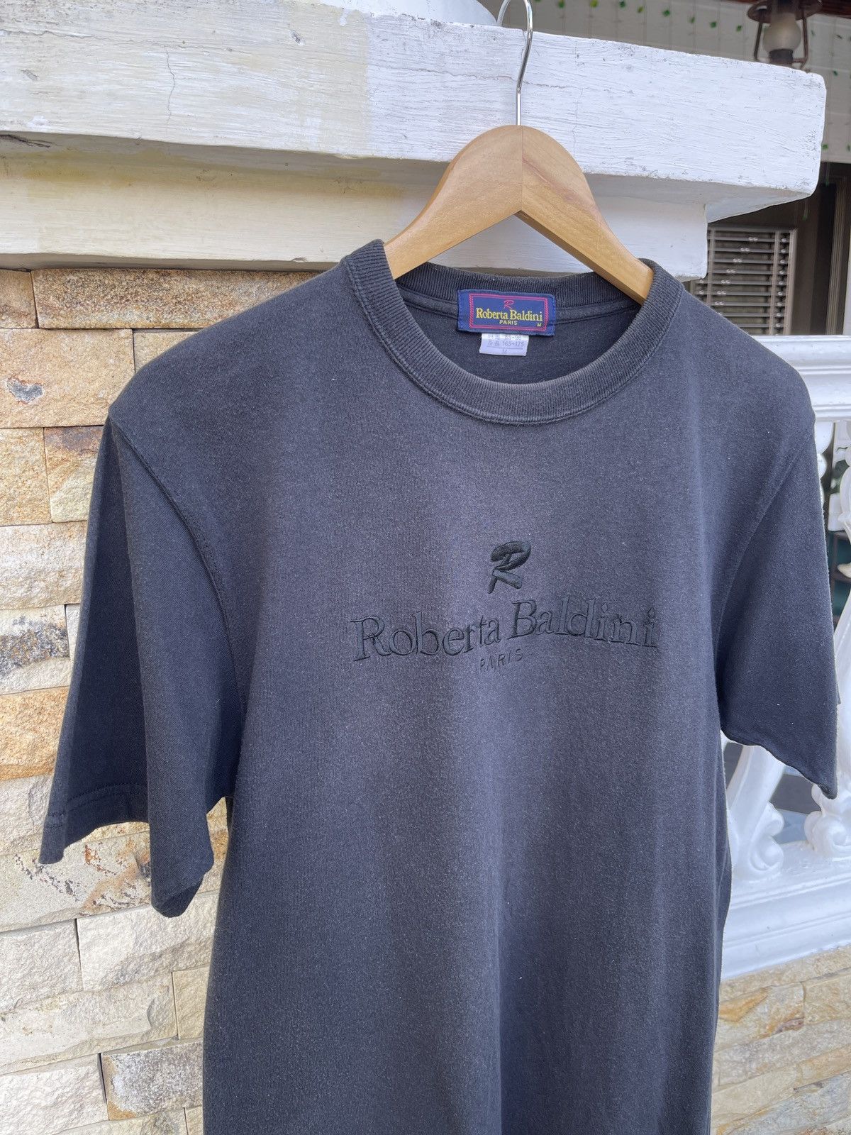 Other Rare🔥Vintage ROBERTA BALDINI PARIS Spellout T-Shirt Size US M / EU 48-50 / 2 - 3 Thumbnail
