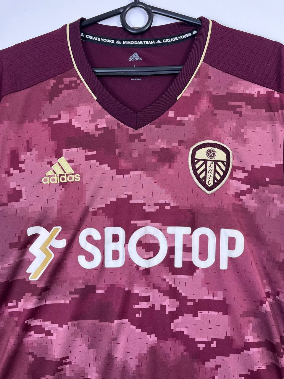 Adidas Leeds United 2020 2021 Shirt Football Jersey Adidas Mens L Size US L / EU 52-54 / 3 - 2 Thumbnail