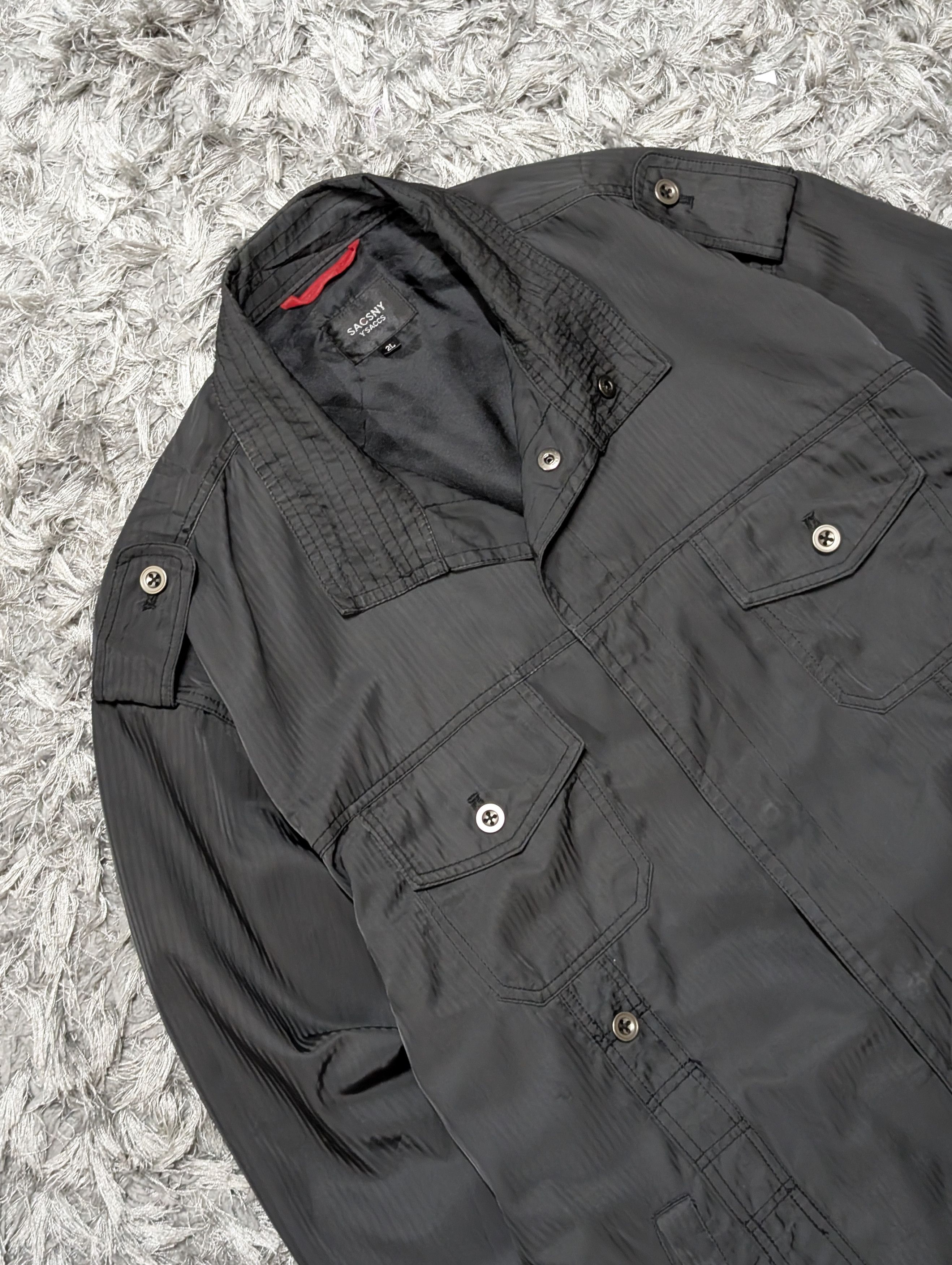 Yohji Yamamoto Yohji Yamamoto Tactical Jacket Military General Coat Parka Size US XL / EU 56 / 4 - 4 Thumbnail