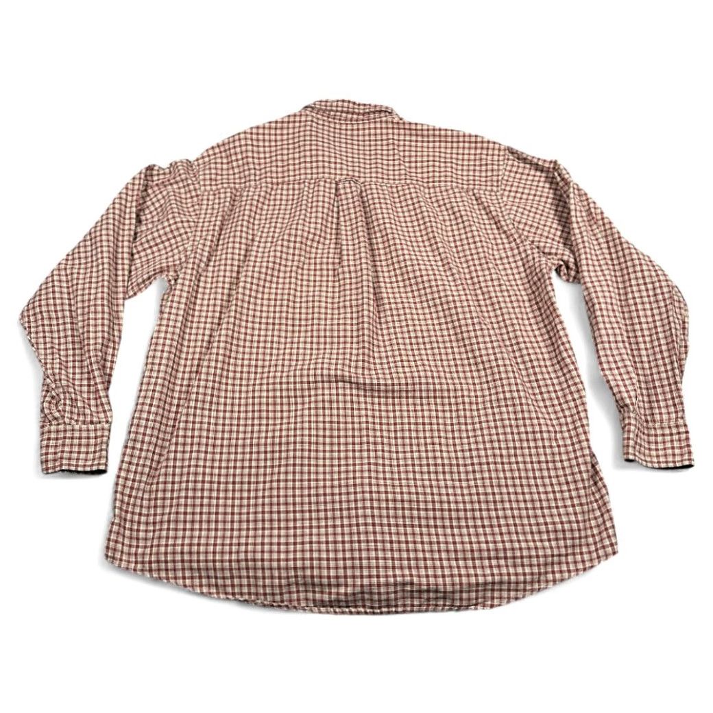 Vintage VINTAGE Woolrich Shirt Mens XL Red Plaid Cotton Long Sleeve Button-Up with Pocket 90s Outdoor USA Size US XL / EU 56 / 4 - 3 Thumbnail