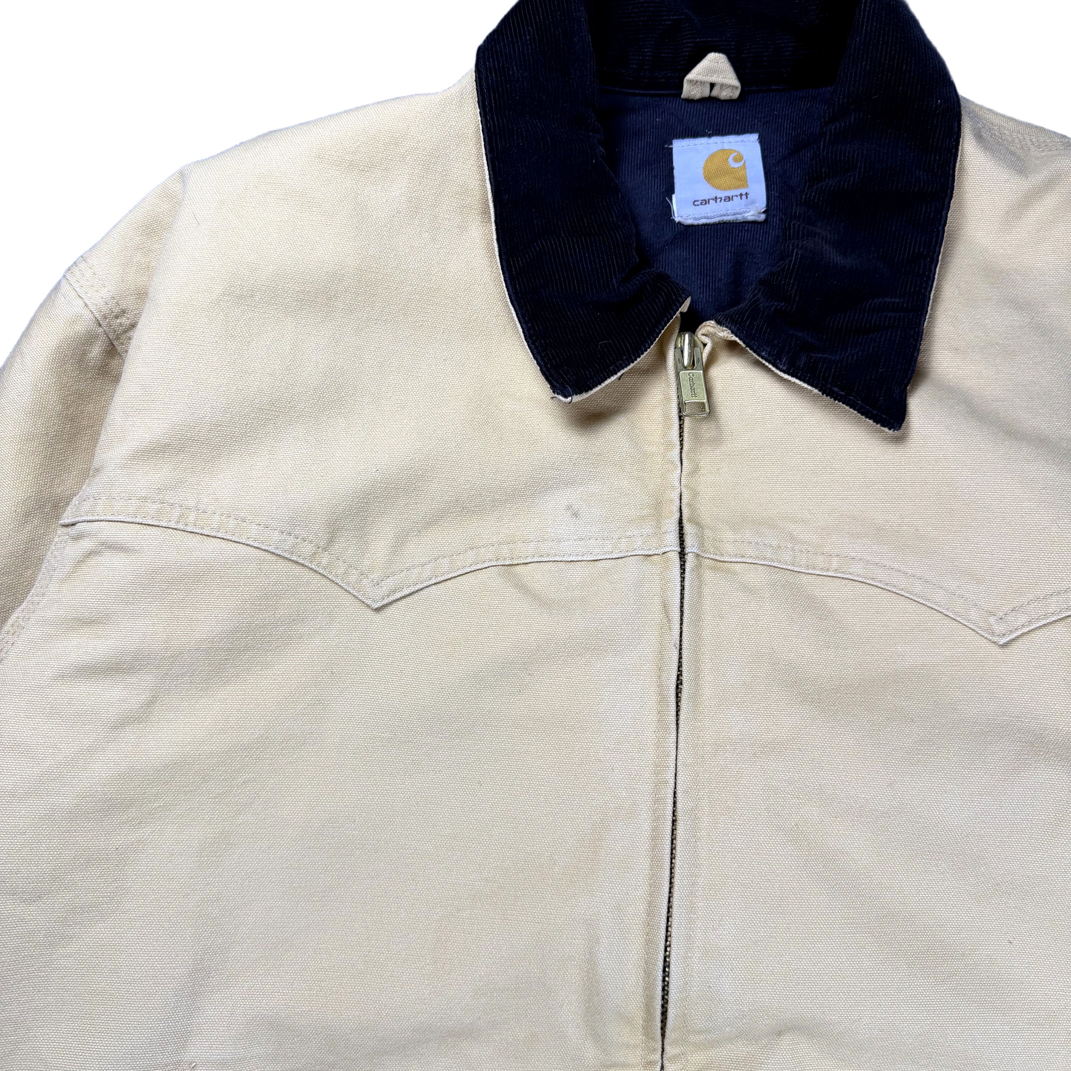 Carhartt Vintage Carhartt Santa Fe J14 WET Work Jacket Tan XXL Size US XXL / EU 58 / 5 - 3 Thumbnail