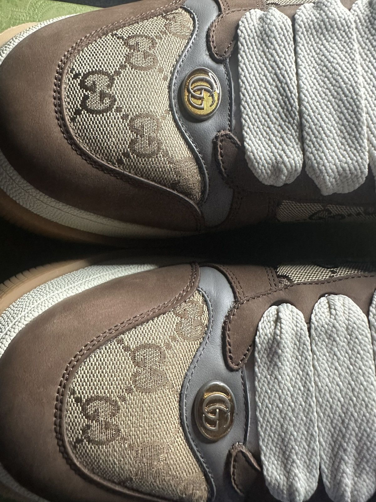 Gucci Gucci Screener GG sneaker Size US 12 / EU 45 - 4 Thumbnail