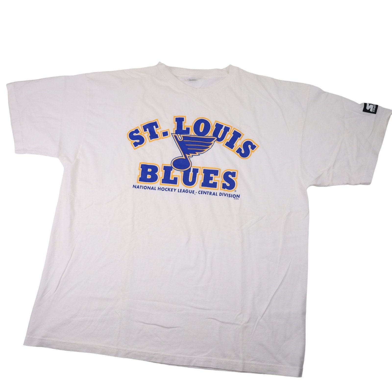 NHL × Starter × Vintage Vintage Starter St. Louis Blues Graphic T Shirt Size US XL / EU 56 / 4 - 1 Thumbnail