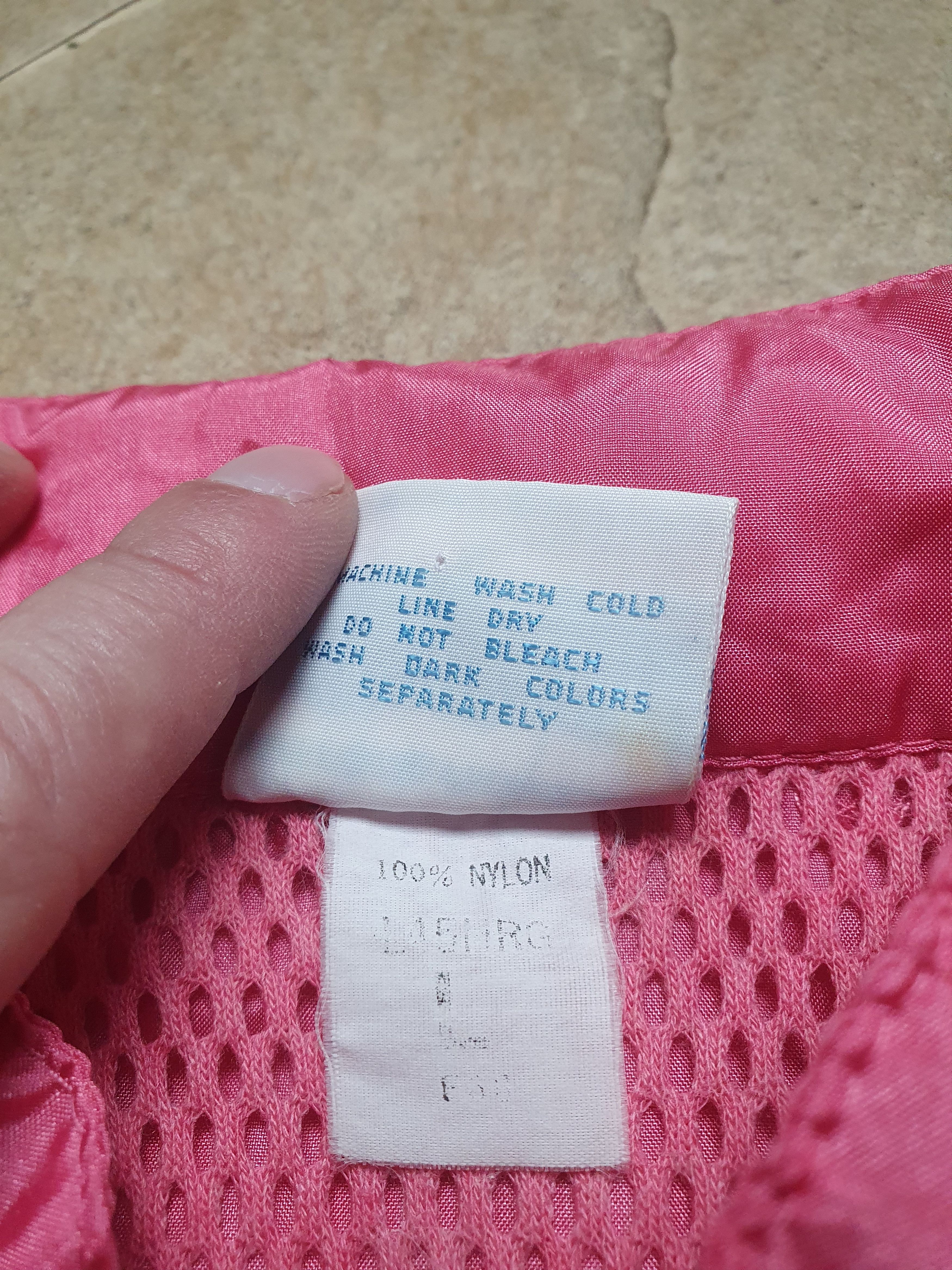 Adidas Vintage Women's 80s 90s Adidas Windbreaker Jacket Pink Size L / US 10 / IT 46 - 15 Thumbnail