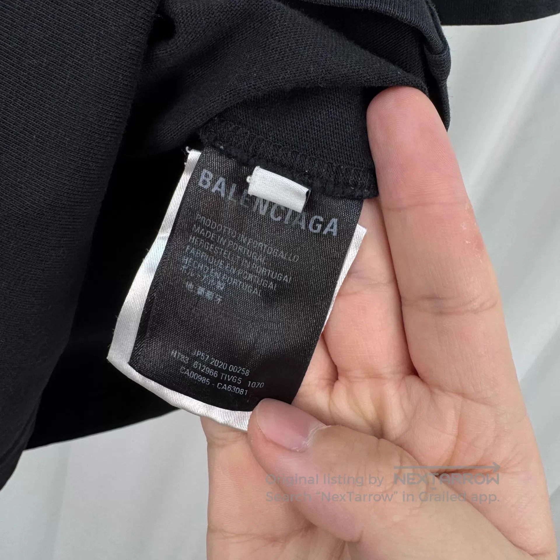 Balenciaga Black Short-Sleeve Shirt - XXS. Size US XXS / EU 40 - 7 Thumbnail