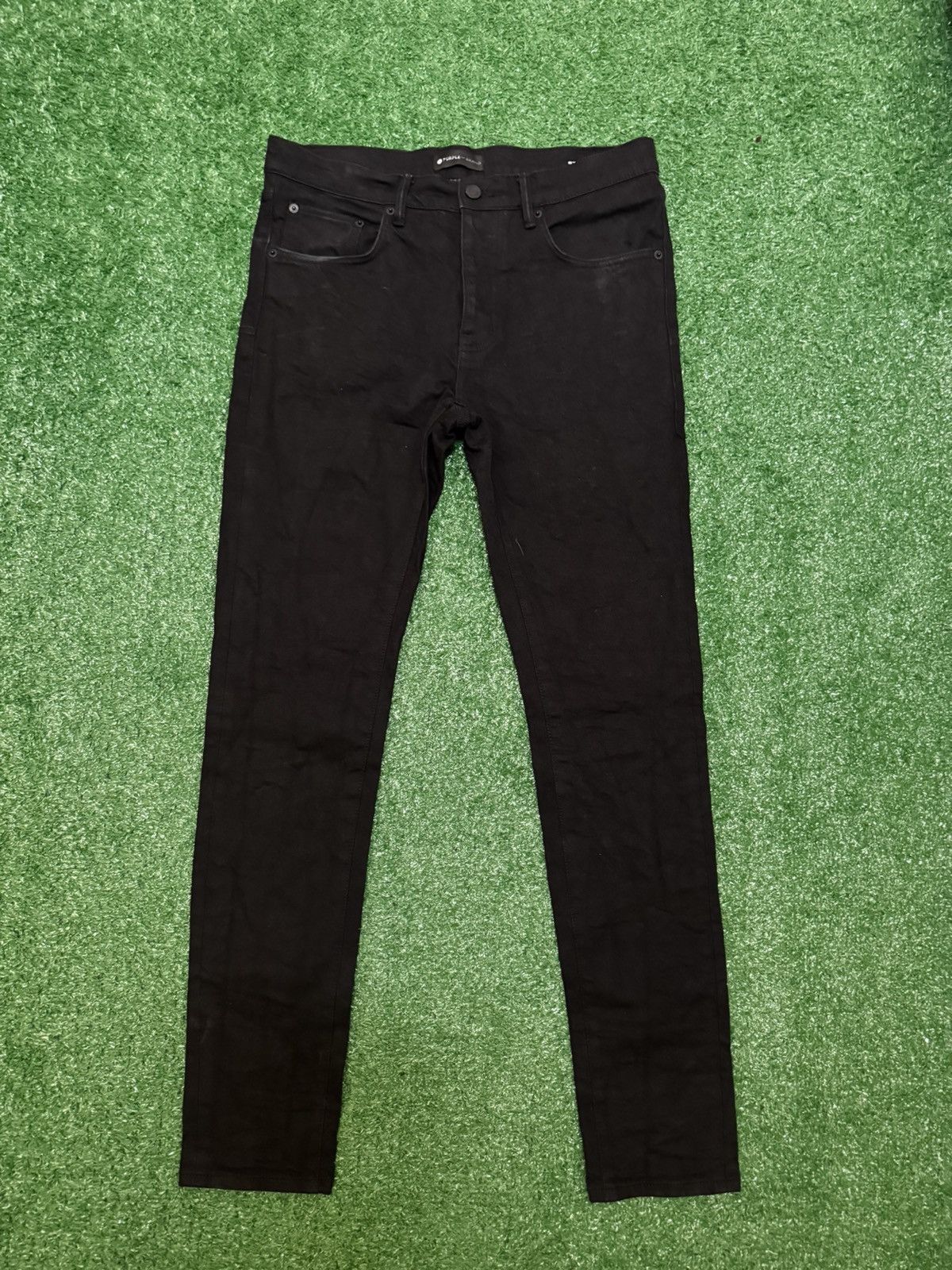 image of Purple Denim P001 Men’S Jeans Size 33 in Black, Men's