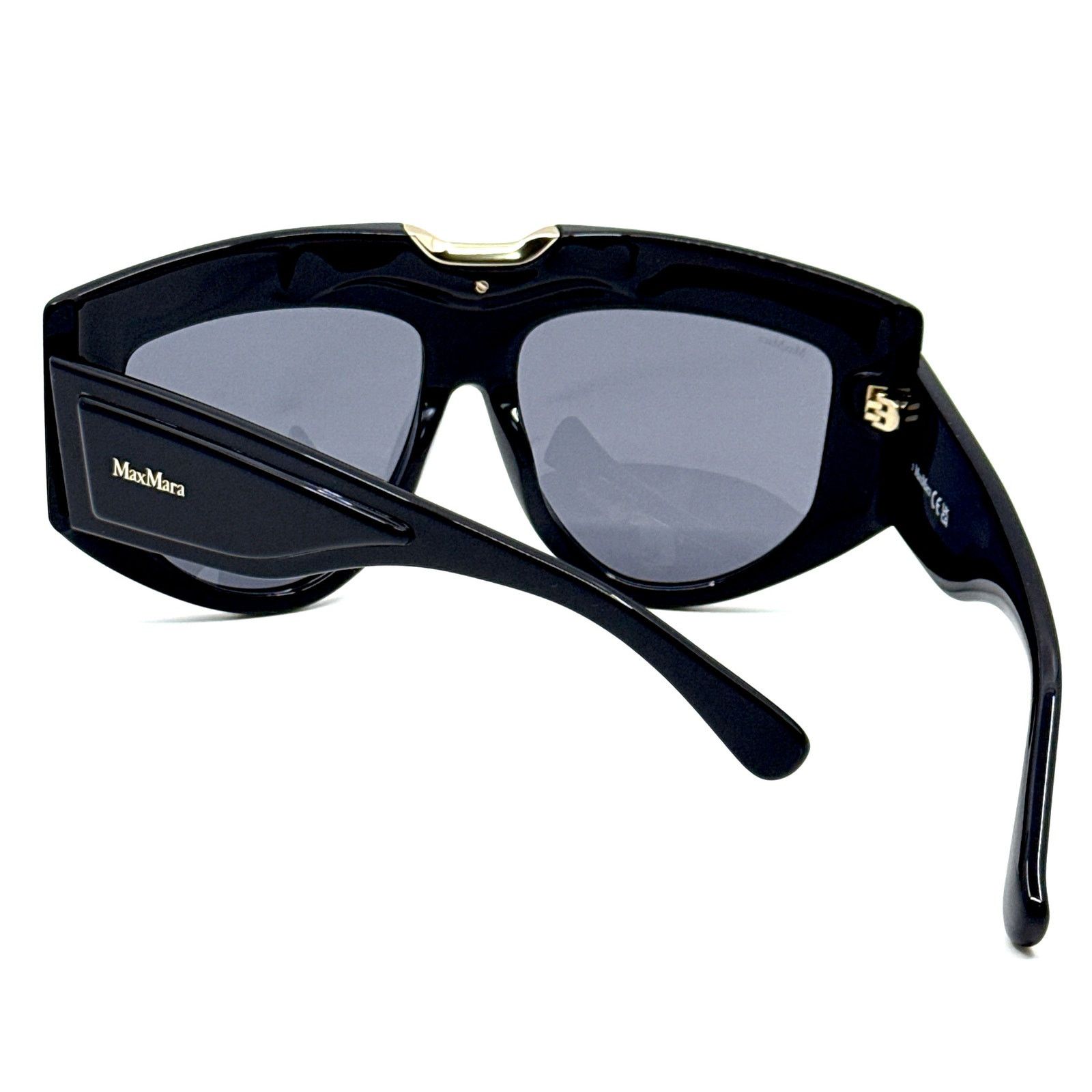 Max Mara New, MAXMARA Sunglasses Orsola MM0083 01A Authentic Size ONE SIZE - 13 Thumbnail