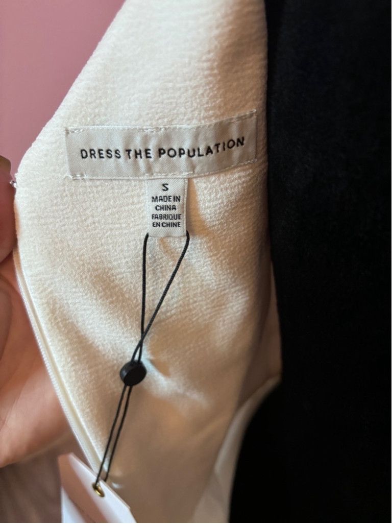 Dress the Population Women's Dress the Population White Dress Small Size S / US 4 / IT 40 - 9 Thumbnail