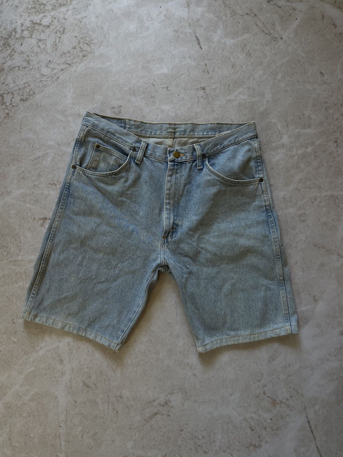 Vintage × Wrangler Vintage Wrangler Denim Shorts Size US 34 / EU 50 - 2 Thumbnail