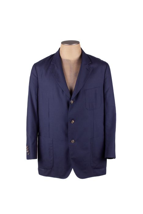 Loro Piana LORO PIANA NAVY CASHMERE SILK BLAZERS SPORT COATS JACKET ...