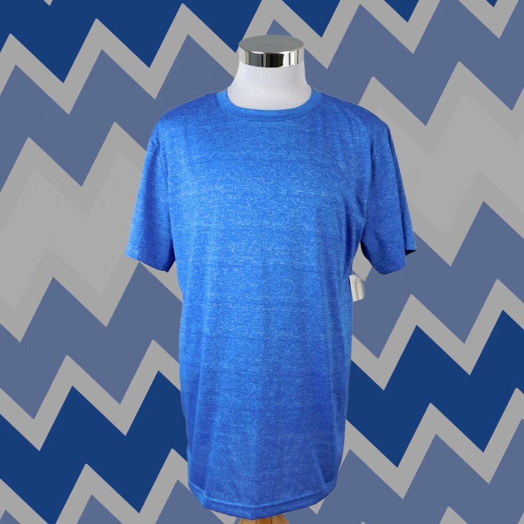 Vintage Zone Pro Sport Men's Short Sleeve Crew Neck T-Shirt Blue Large #1490 Size US L / EU 52-54 / 3 - 1 Thumbnail