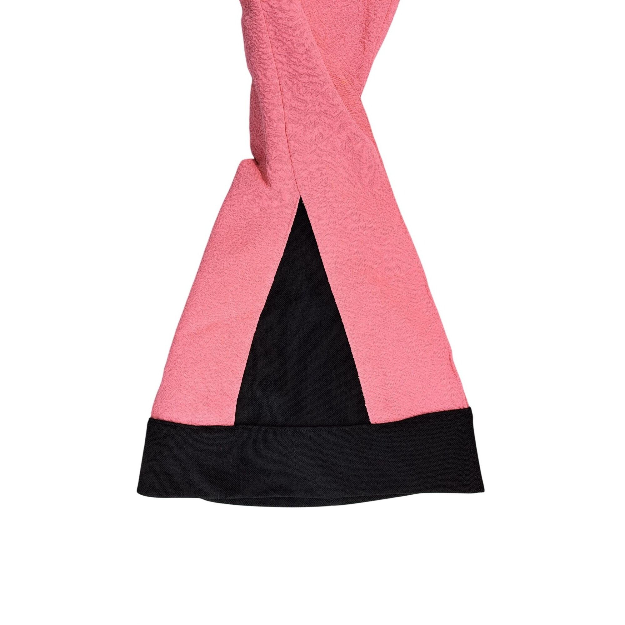 Handmade Vintage Handmade Pant Suit Pink Black Top Polyester 2 Piece Size L / US 10 / IT 46 - 9 Thumbnail