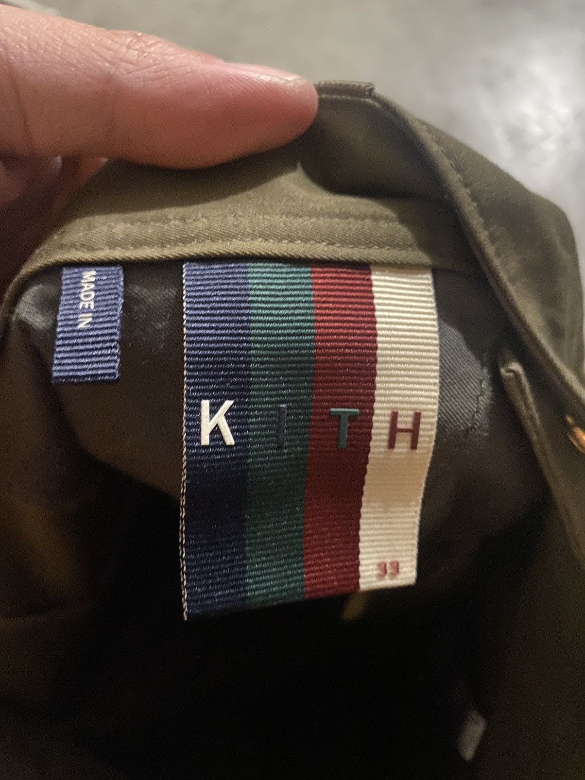 Kith × Vintage Olive Kith Vintage Military Style Pants Size US 33 - 2 Thumbnail