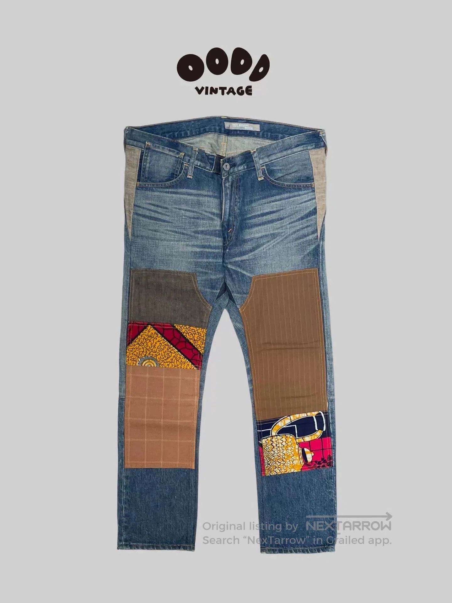 Junya Watanabe junya watanabe vintage patchwork denim pants. Size US 27 - 1 Thumbnail