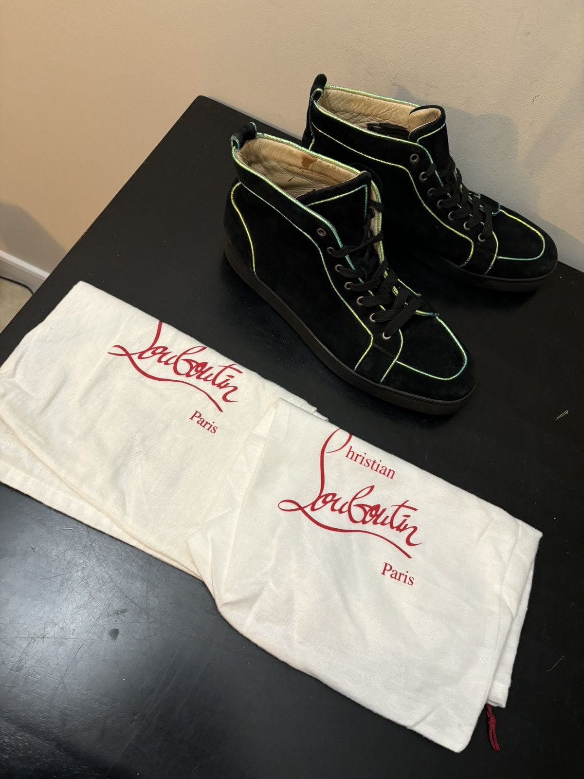 Christian Louboutin Christian Louboutin Red Bottom Louis Orlato Rantus Suede Size US 13 / EU 46 - 9 Thumbnail