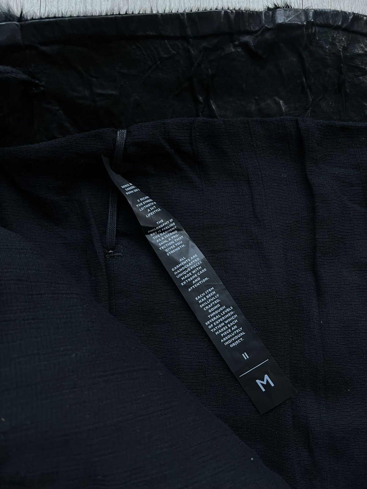 Boris Bidjan Saberi Boris Bidjan Saberi Pony Hair Low-crotch Shorts Size US 32 / EU 48 - 3 Thumbnail
