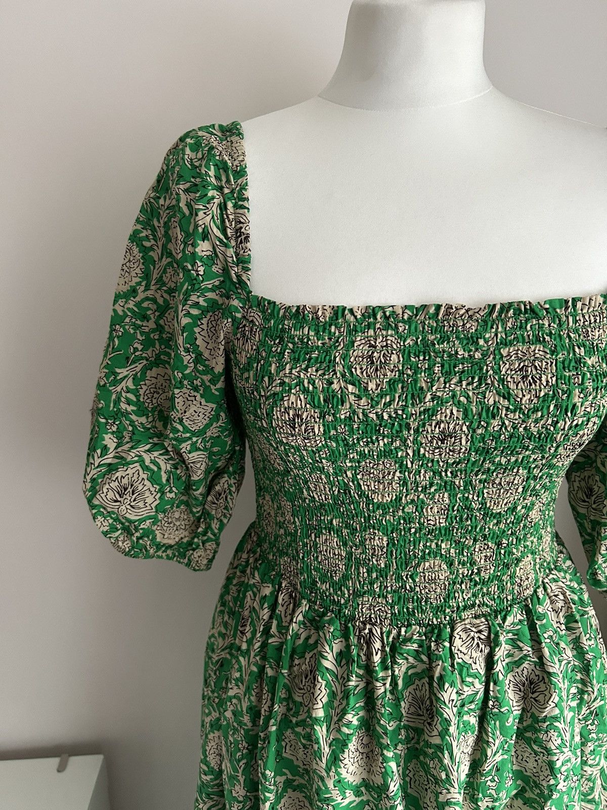 House of Harlow trend floral dress green house of harlow 1960 cotton Size M / US 6-8 / IT 42-44 - 2 Thumbnail