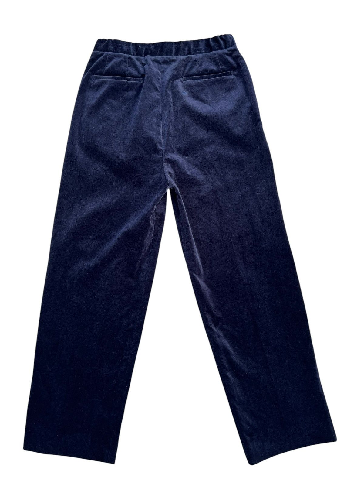 45rpm 45rpm Velvet Navy Blue Stretchable Waist Trouser Pant Size 3 Size US 30 / EU 46 - 12 Thumbnail
