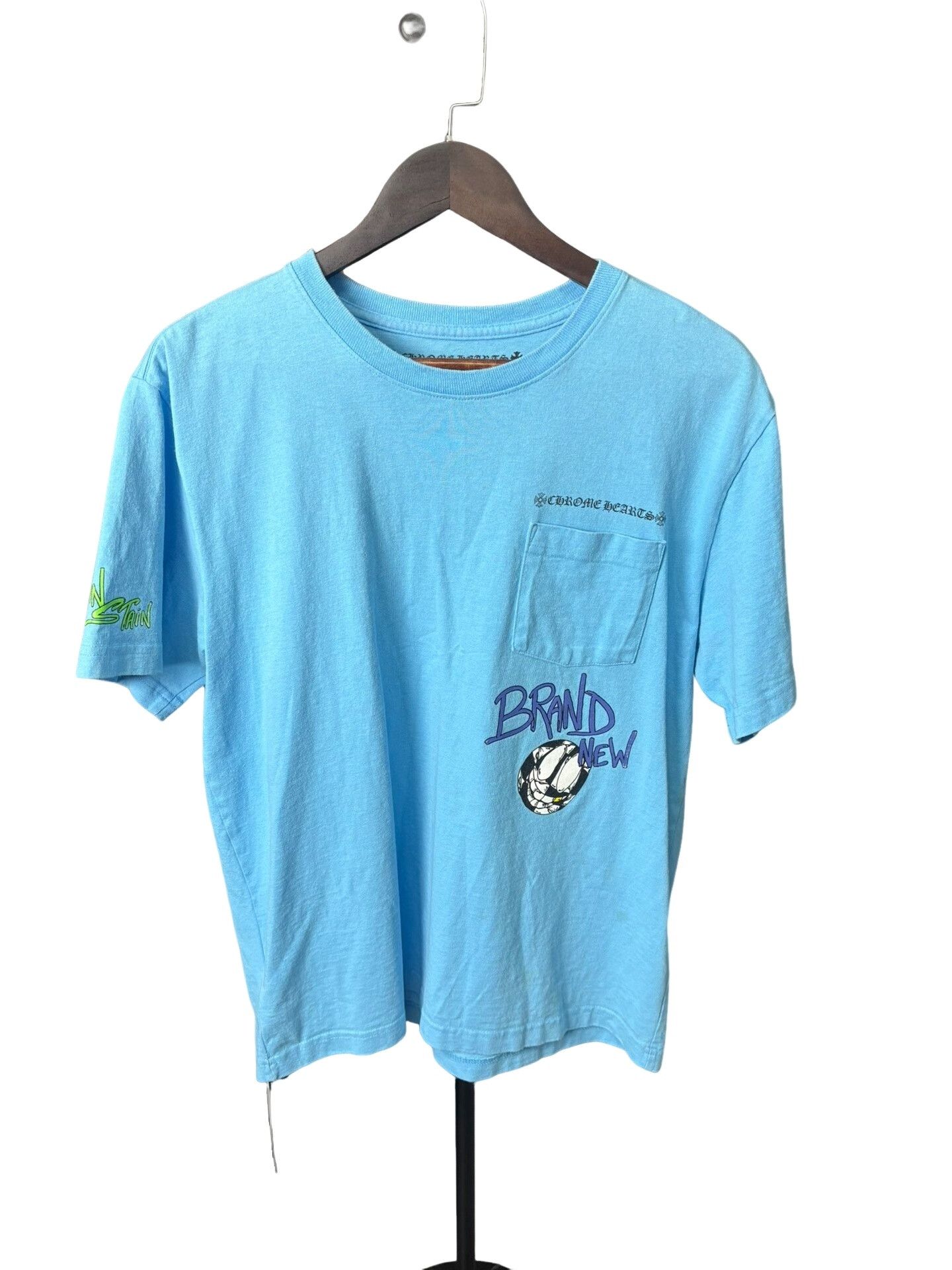 Chrome Hearts Chrome Hearts x Matty Boy Blue Brain New T-Shirt L Size US L / EU 52-54 / 3 - 1 Thumbnail