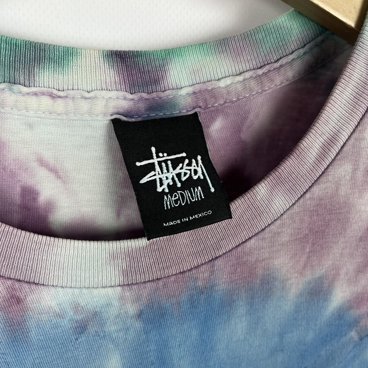 Stussy Vintage Stussy world Tour big logo tie-dye tee 90’s Size US M / EU 48-50 / 2 - 16 Thumbnail