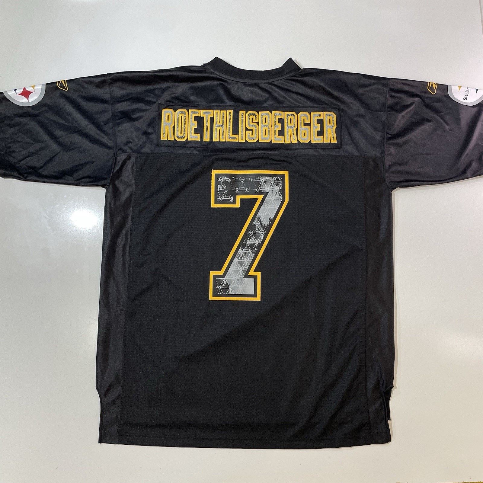 Reebok Pittsburgh Steelers Roethlisberger Reebok Black Jersey XL Size US XL / EU 56 / 4 - 7 Thumbnail