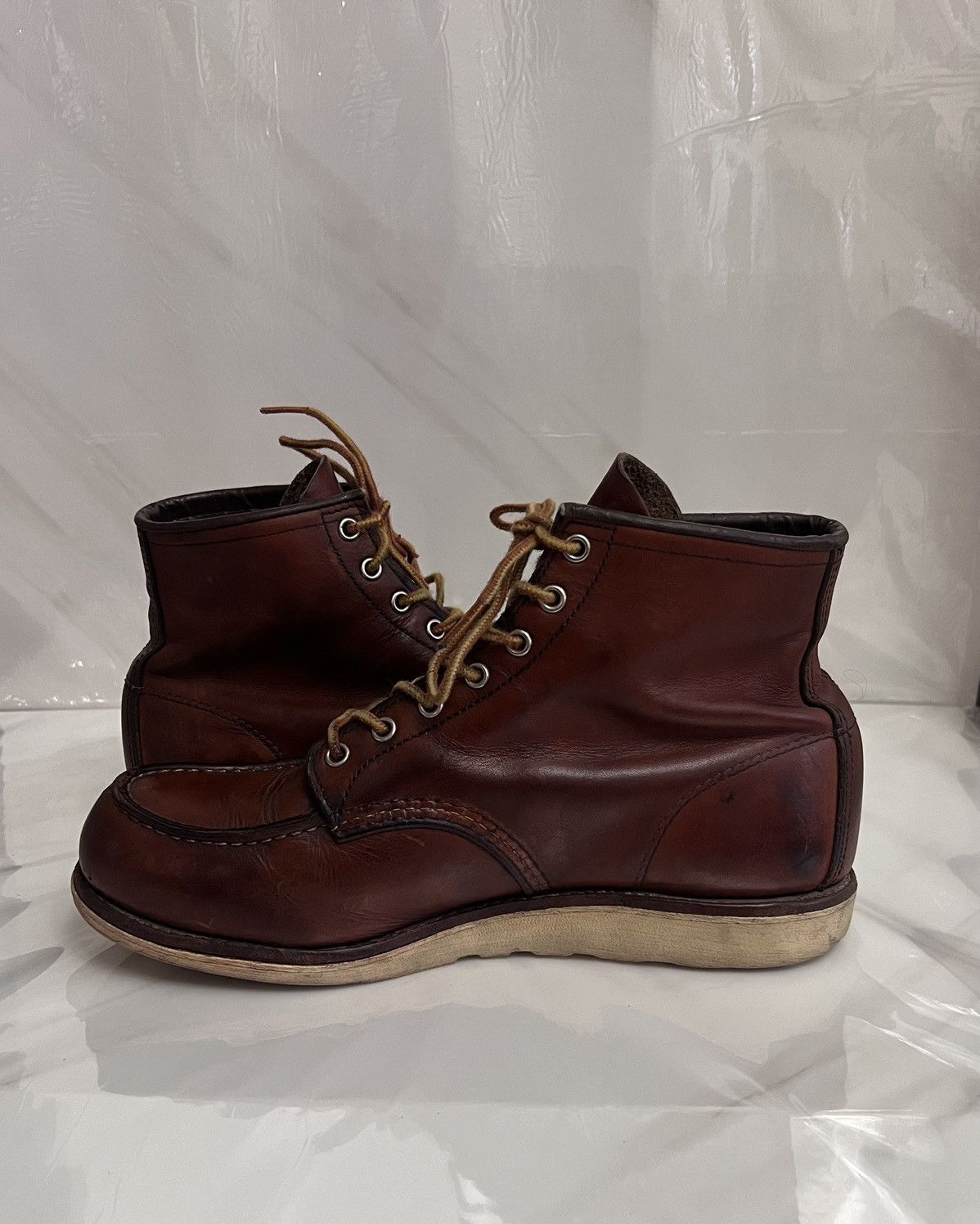 Red Wing Red wing #875 moc toe brown leather boot size 10 D Size US 10 / EU 43 - 7 Thumbnail