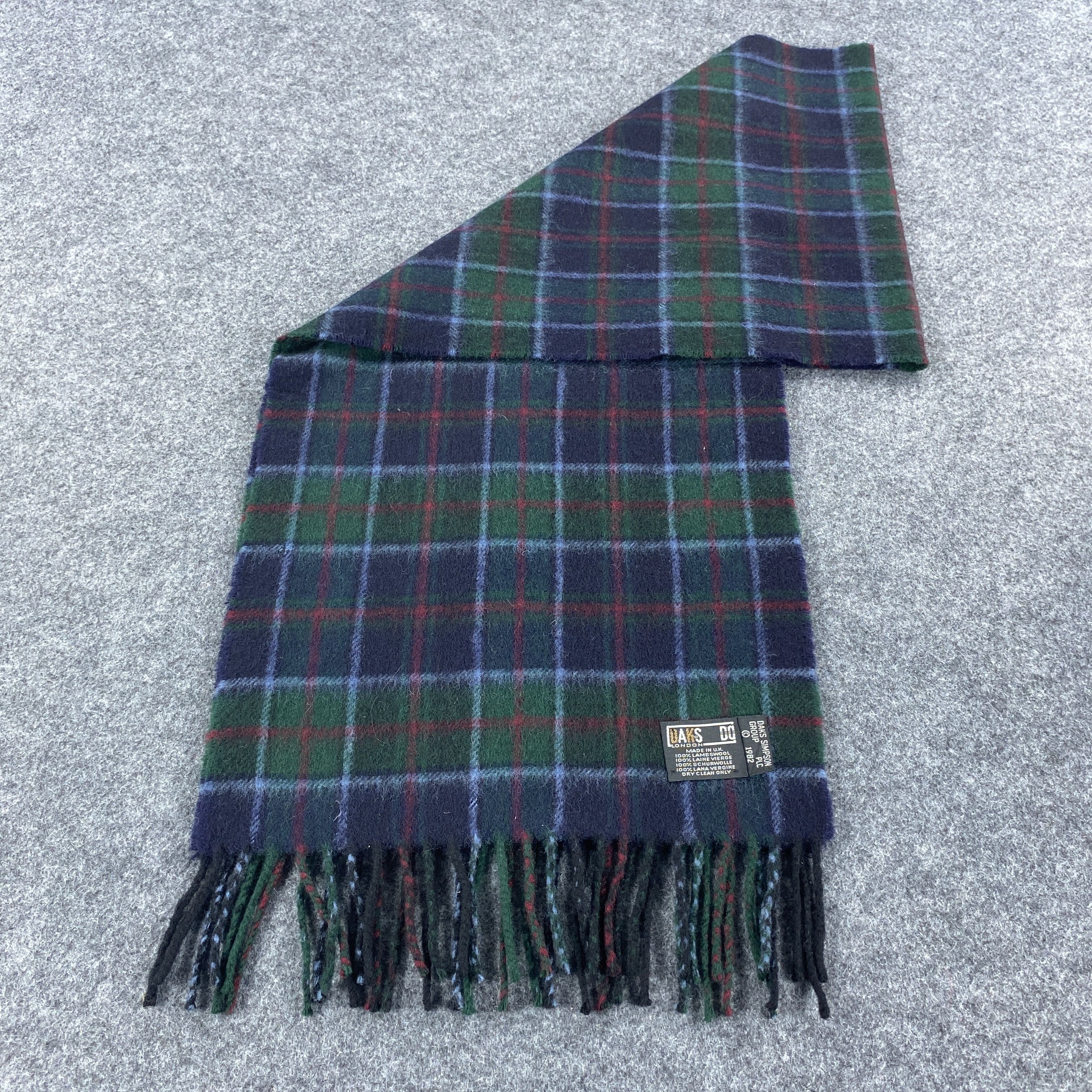 DAKS × Vintage Daks Scarf # Muffler # Neckwear # D487 Size ONE SIZE - 5 Thumbnail