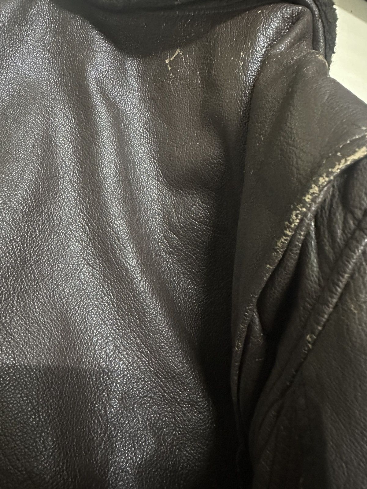 Vintage Vtg 60s G1 vietnam warr issue leather jacket / size 42 Size US M / EU 48-50 / 2 - 12 Thumbnail