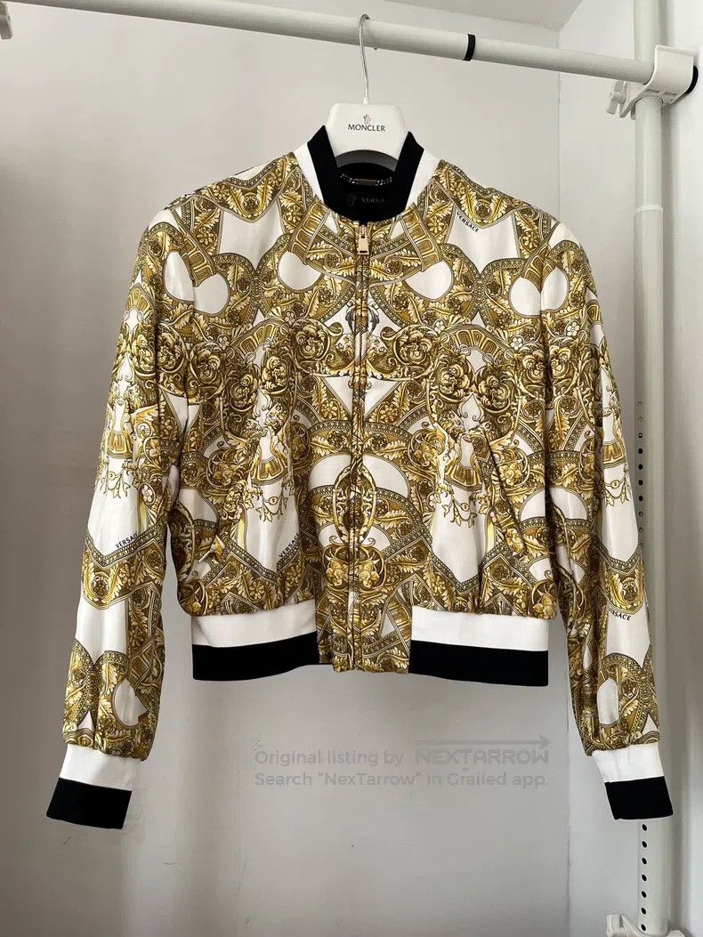 Versace Versace Carved cotton jacket Size US M / EU 48-50 / 2 - 1 Thumbnail