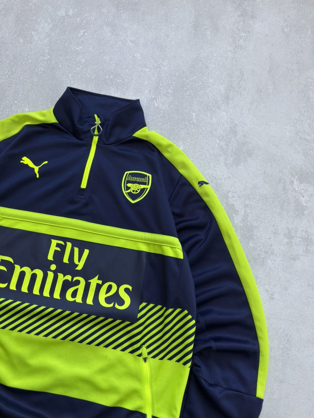 Puma Puma Arsenal 2016/2017 Training Top Track Jacket Long Sleeve Size US XL / EU 56 / 4 - 12 Thumbnail