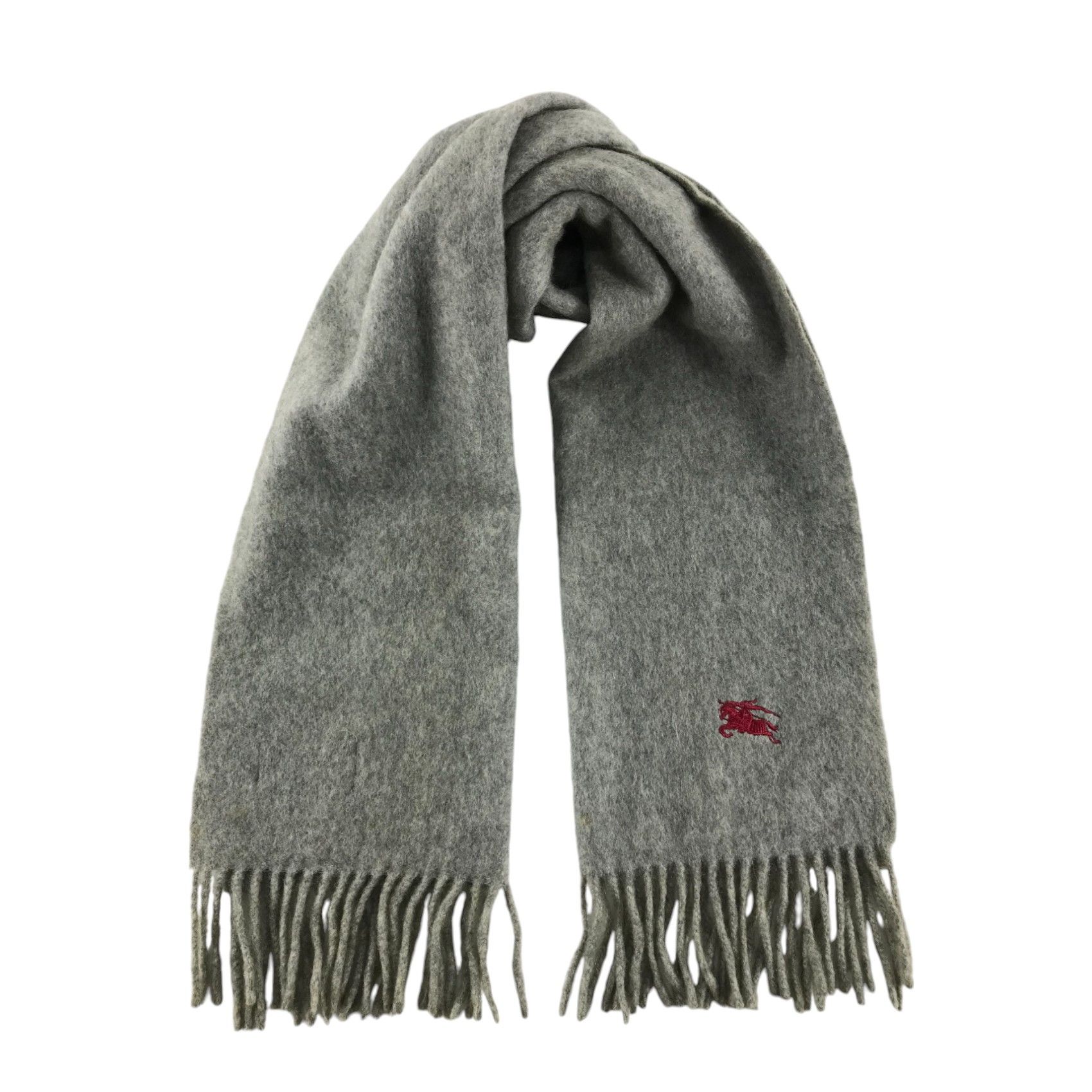 Burberry × Vintage Burberry Scarf / Muffler / Neckwear - WW3015 Size ONE SIZE - 1 Thumbnail