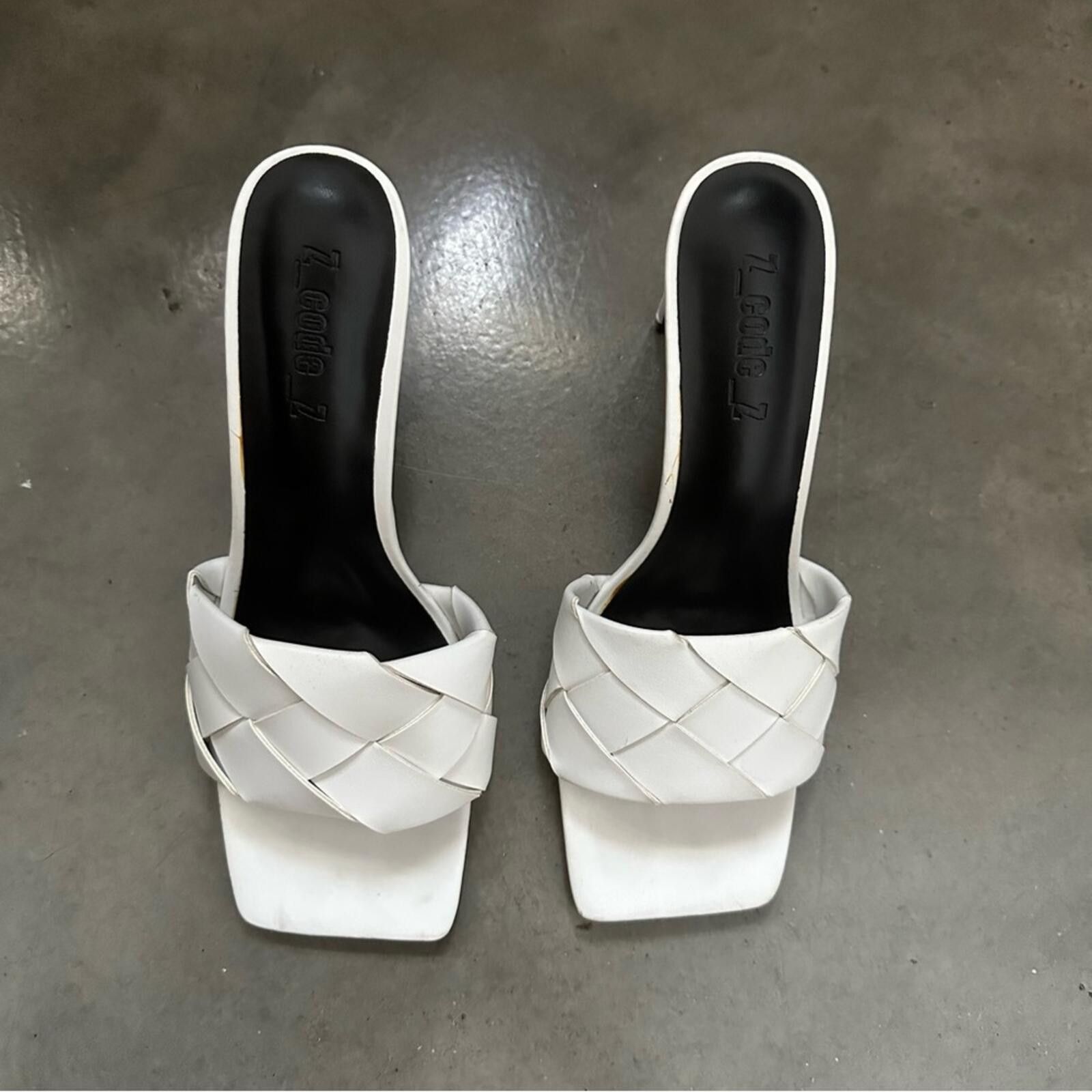 Asos ASOS / Z Code Z / exclusive Rae vegan plaited heeled mules Size US 6 / IT 36 - 2 Thumbnail