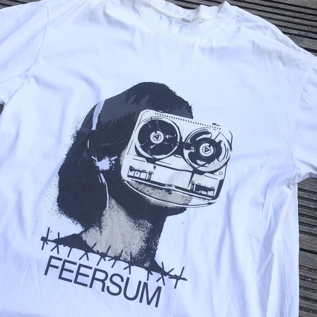 Other White Graphic T Shirt Size US L / EU 52-54 / 3 - 3 Thumbnail