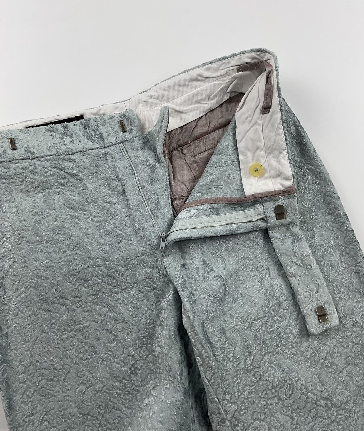 Gucci Gucci x Tom Ford S/S'00 Jacquard Flared Pants Size 27" / US 4 / IT 40 - 10 Thumbnail