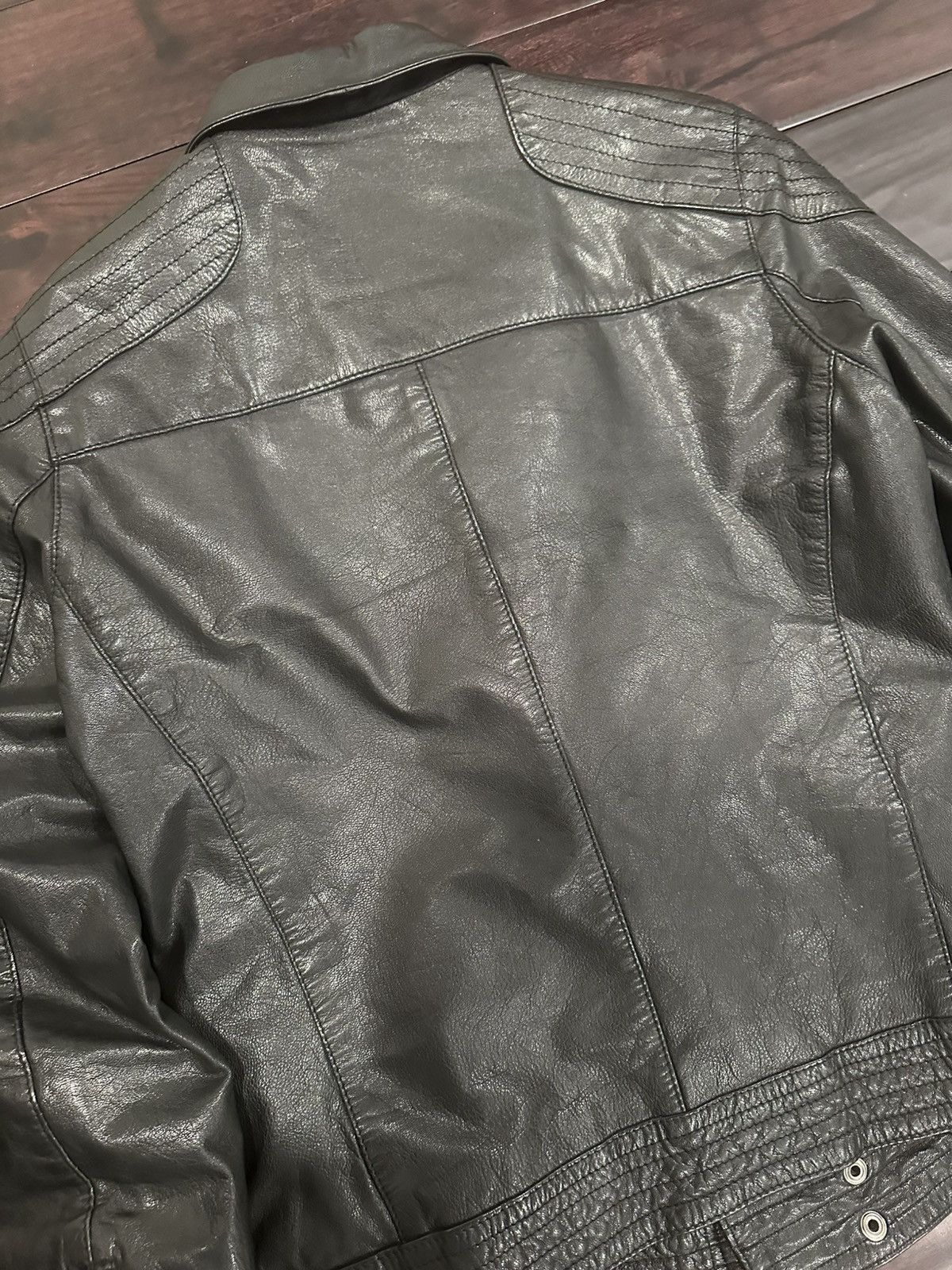 Asos Asos leather biker jacket Size US XS / EU 42 / 0 - 9 Thumbnail