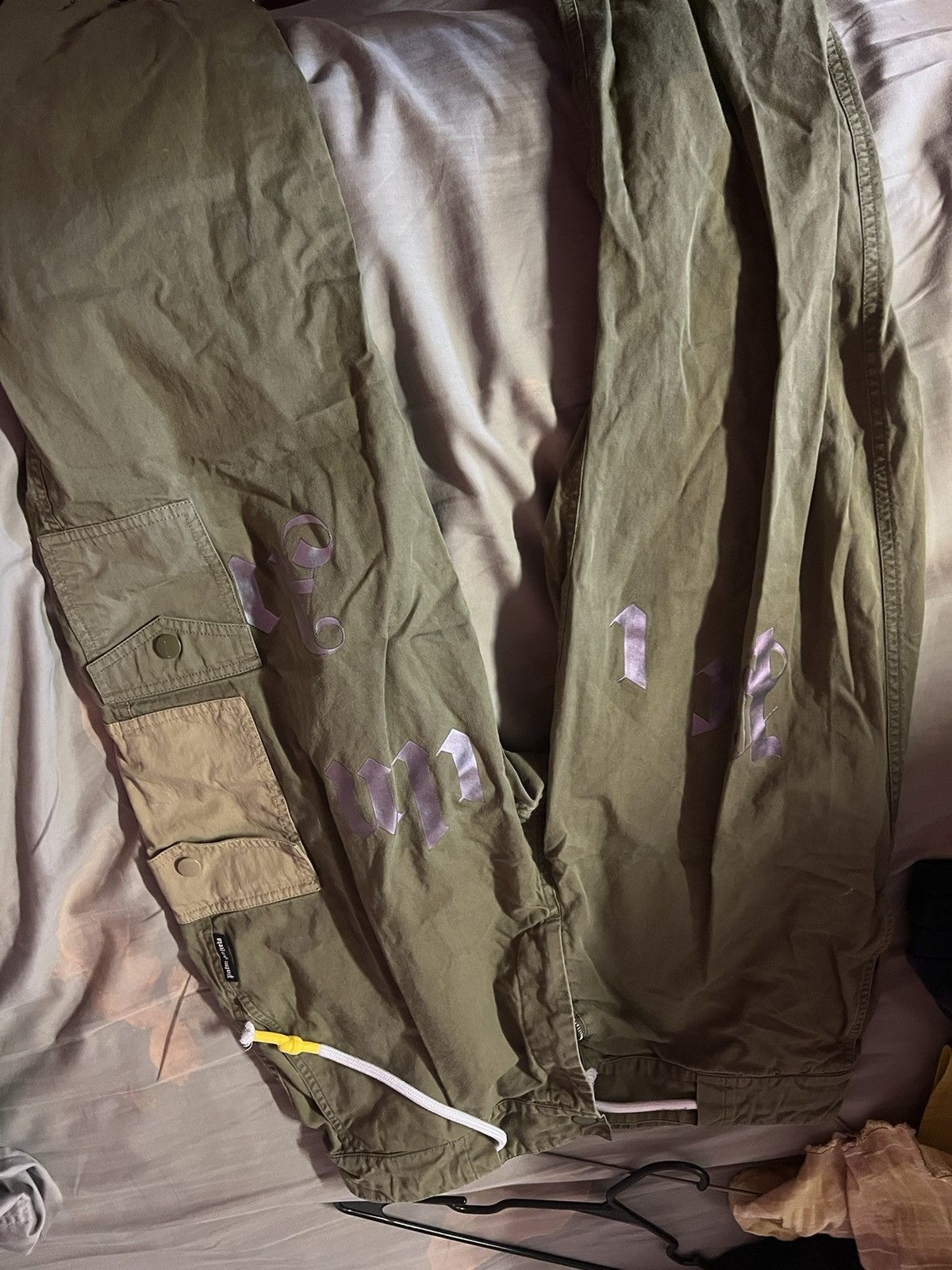 image of Palm Angels Jogger Cargo Pants, Men's (Size 36)