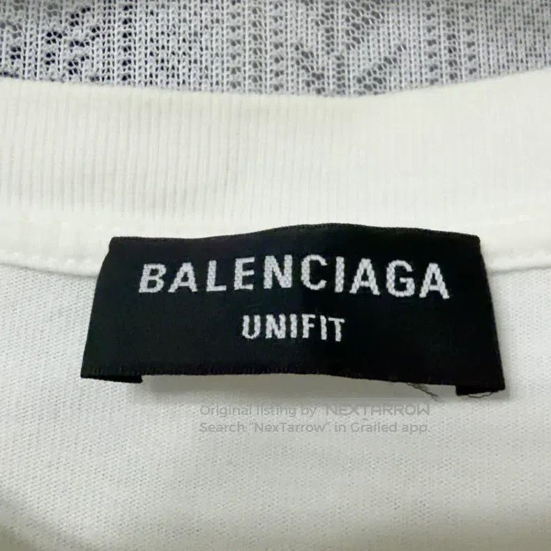 Balenciaga Balenciaga Scissors Print White Short Sleeve T-Shirt Size US S / EU 44-46 / 1 - 3 Thumbnail