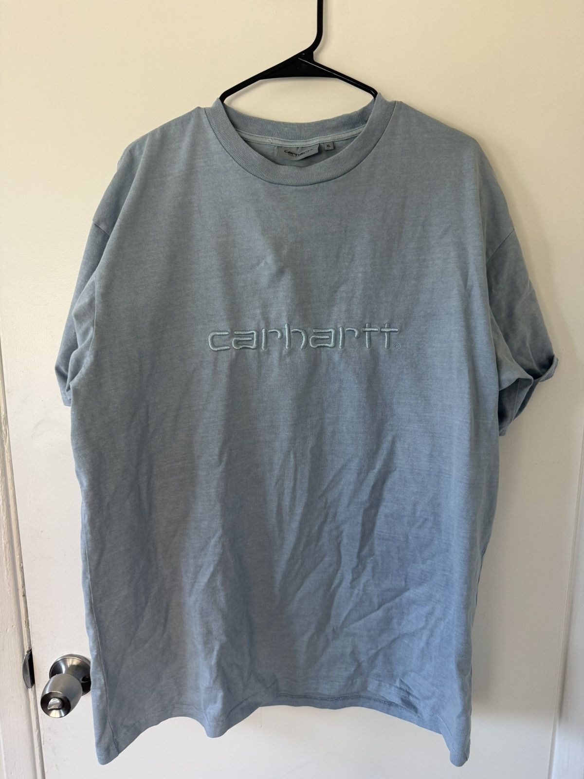 Carhartt Wip Carhartt WIP Script Embroidered Tee Size US XL / EU 56 / 4 - 5 Thumbnail