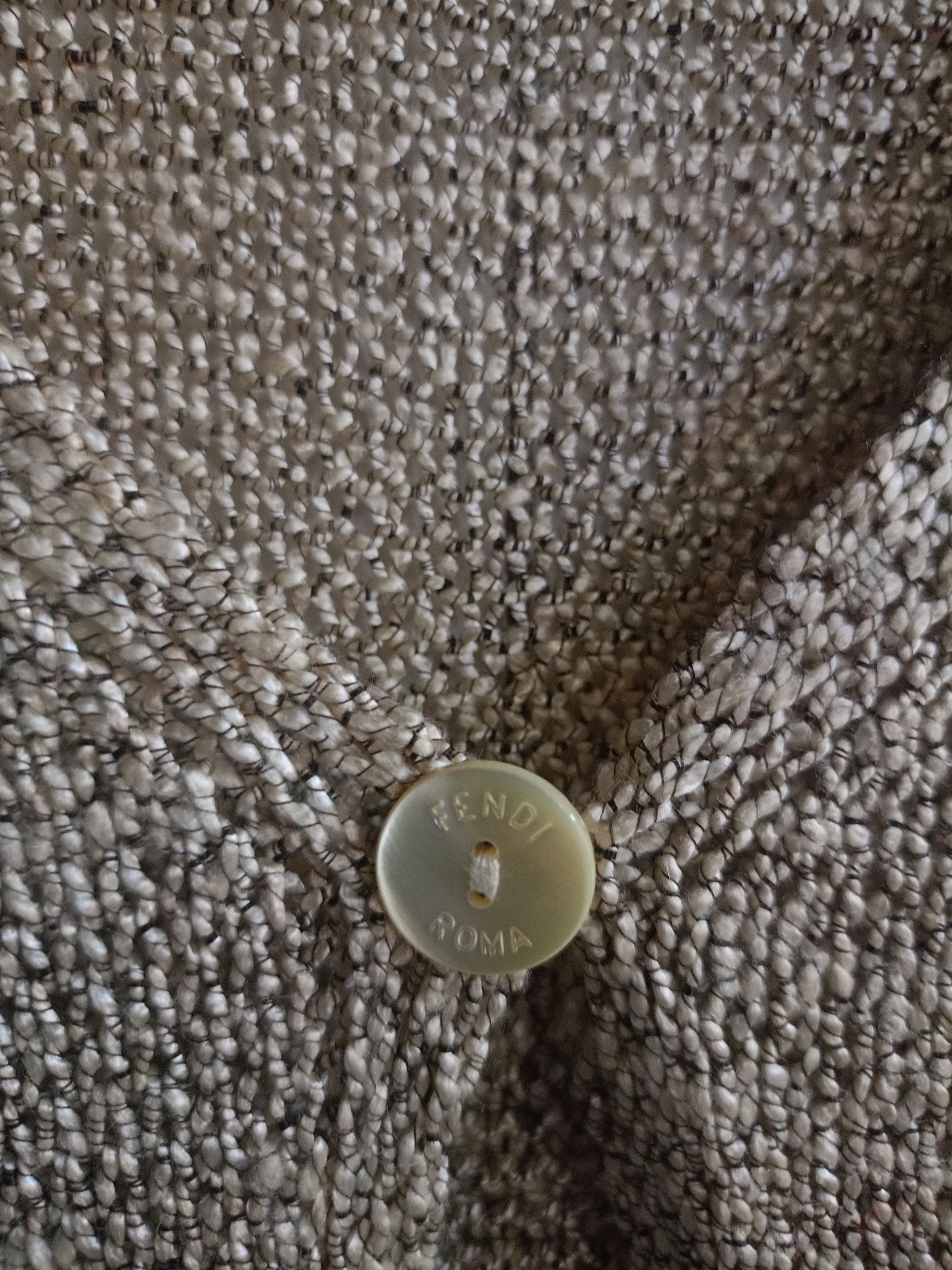 Fendi Fendi Beige Knit Cardigan Size M / US 6-8 / IT 42-44 - 5 Thumbnail