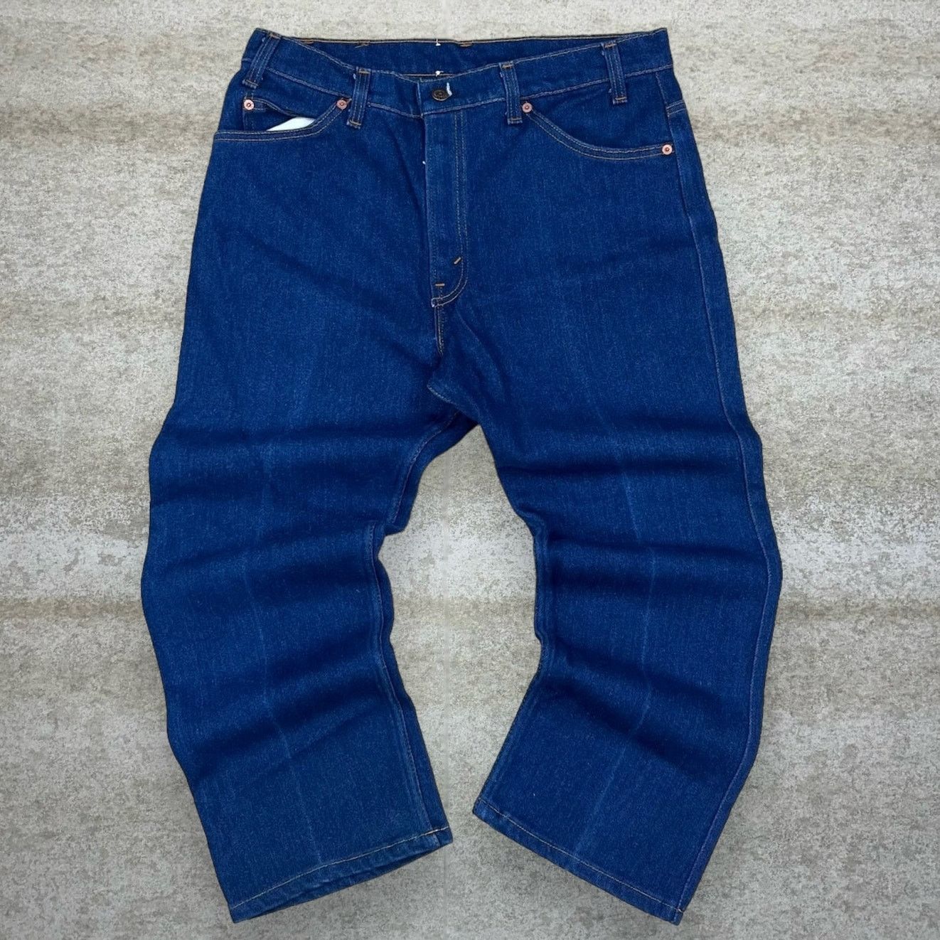 Levi's Vintage 90s Levis Jeans 36x28 Regular Straight Dark Wash Size US 36 / EU 52 - 2 Thumbnail